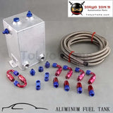 3L Drawing Polishing Comp Stylelete Fuel Surge Tank 3 Litre Swirl Pot System Kit   Black / Blue