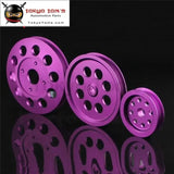 High Performance Light-Weight Crank Pulley Fits For 89-02 Nissan Skyline GTs GTR Rb20 Rb25 Rb26 Black/Red/Purple/Blue