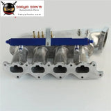 Intake Manifold + Fuel Rail For Mitsubishi Lancer Evolution 4G63 EVO 4-9 Purple / Black/ Blue - Tokyo Tom's