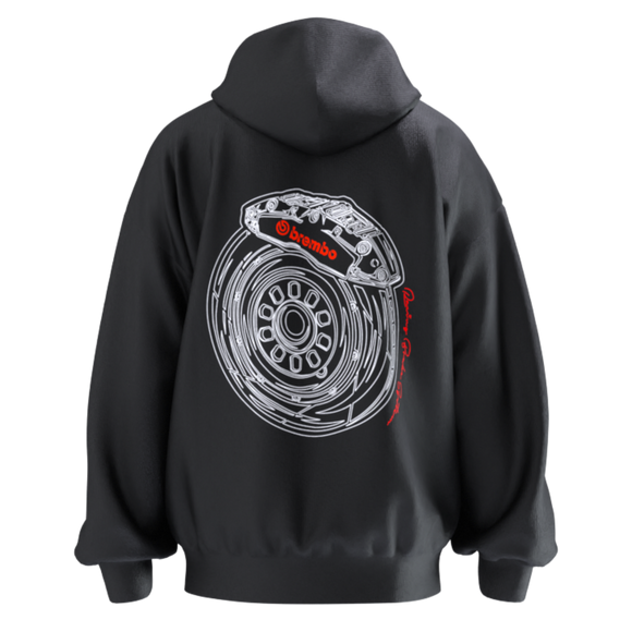 JDM Brakes Unisex Hoodie - Car Enthusiast - Drifting Drag JDM