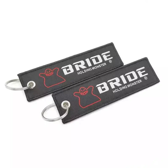 Bride Holding Monster Keychain Black - Tokyo Tom's