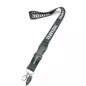 Bride Racing Lanyard Black - Tokyo Tom's