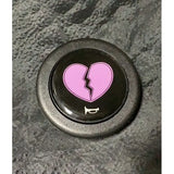 Broken Heart Horn Button