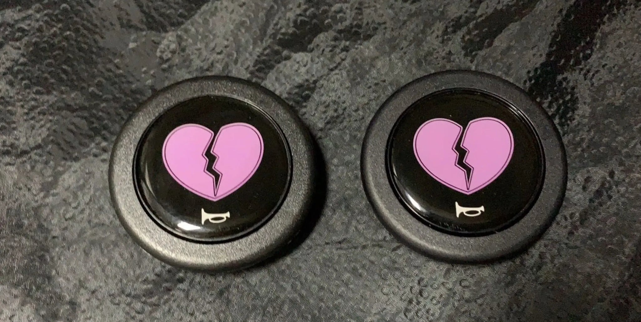 Tears Button Broken Heart Horn Button - Tokyo Tom's