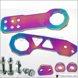 CNC Billet Aluminum Front+Rear Tow Racing Bumper Hook Towing Kit - Tokyo Tom's