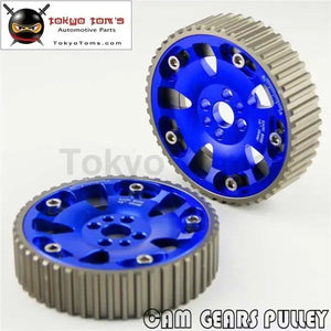 Cam Gear Pulley Sprocket Kit For Nissan R32 R33 R34 Rb20 Rb25Det Rb26Det Blue - Tokyo Tom's