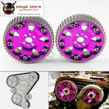 Cam Gear Pulley Sprocket Kit For Nissan R32 R33 R34 Rb20 Rb25Det Rb26Det Purple