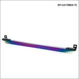 Car Billet Aluminum Neochrome Rear Subframe Bar + Lower Tie Bar For Honda Civic Ek 96-00 - Tokyo Tom's