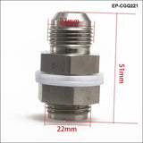 Car Universal Turbo Steel Oil Pan Return Drain Plug Adapter Bung Fitting 10An Weldable - Tokyo Tom's