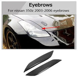 Carbon Fiber  Eye Lid  For Nissan 350Z Z33 - Tokyo Tom's