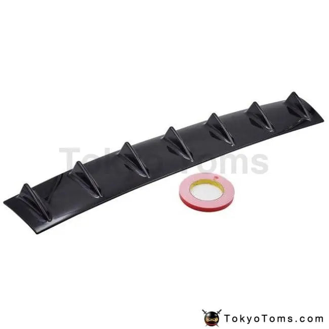 Rear Bumper Diffuser Shark 4-Fins Spoiler Lip Splitter For E46 E60 F30