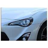 Carbon fiber eyebrow headlight lips brows Fit For Toyota GT86 - Tokyo Tom's