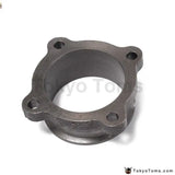 Cast Iron 2.5" 4 Bolt To 2.5" V Band Manifold Turbo Charge Adaptor Flange Conversion Convert Adapter - Tokyo Tom's