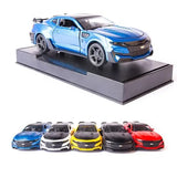 Chevrolet Camaro Alloy Model Car 1:32 -  Pull Back with Pedestal