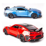 Chevrolet Camaro Alloy Model Car 1:32 -  Pull Back with Pedestal