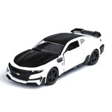 Chevrolet Camaro Alloy Model Car 1:32 -  Pull Back with Pedestal