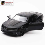 Chevrolet Camaro Diecast 1:36 Scale Metal cars  Matte Black Pull Back Model Alloy car