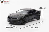 Chevrolet Camaro Diecast 1:36 Scale Metal cars  Matte Black Pull Back Model Alloy car