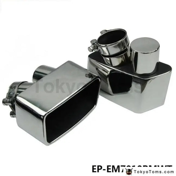 Chrome 304 Stainless Steel Exhaust Muffler Tip For BMW Gt 535 F07 - Tokyo Tom's