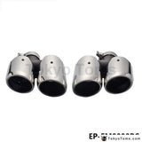 Chrome 304 Stainless Steel Exhaust Muffler Tip For Porsche 14 Macan - Tokyo Tom's