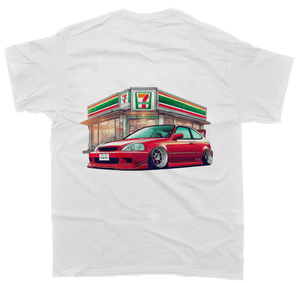 Honda Civic EK9 7Eleven T-Shirt - Unisex - Car Enthusiast