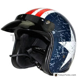 Classic Retro Open Face Helmet