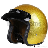 Classic Retro Open Face Helmet