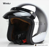 Classic Retro Open Face Helmet