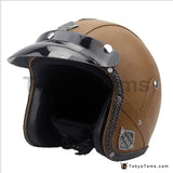 Classic Retro Open Face Helmet