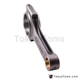 Connecting Rod 4340 Rods for Mitsubishi Lancer 2.0 EVO 1 2 3 4G63 early Model Conrod 4340 EN24 Floating 800BHP Balanced Crank