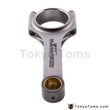 Connecting Rod 4340 Rods for Mitsubishi Lancer 2.0 EVO 1 2 3 4G63 early Model Conrod 4340 EN24 Floating 800BHP Balanced Crank