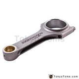 Connecting Rod 4340 Rods for Mitsubishi Lancer 2.0 EVO 1 2 3 4G63 early Model Conrod 4340 EN24 Floating 800BHP Balanced Crank