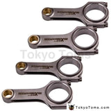 Connecting Rods for VW Golf MK4 Passat Audi TT 1.8T 144mm 19mm Pin ARP2000 4340 Steel Forged Conrods Floating Balanced Cranks