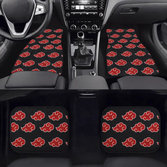 Custom Akatsuki Clouds Floor Mats