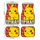 Custom Anime PIKA Floor Mats