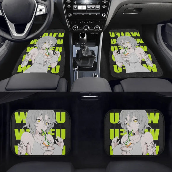 Custom Anime Waifu  Floor Mats