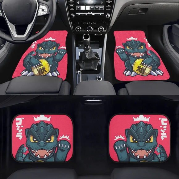 Custom Baby Godzilla Floor Mats