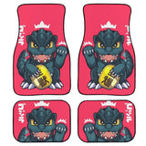 Custom Baby Godzilla Floor Mats