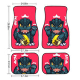 Custom Baby Godzilla Floor Mats