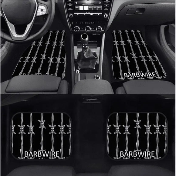 Custom Barbwire Floor Mats