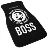 Custom Boss Coffee Black Floor Mats