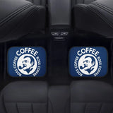 Custom Boss Coffee Navy Floor Mats