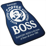 Custom Boss Coffee Navy Floor Mats