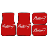 Custom Budweiser Floor Mats