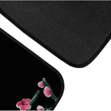 Custom Cherry Blossom Floor Mats Black