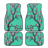 Custom Cherry Blossom Floor Mats