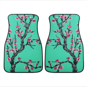 Custom Cherry Blossom Floor Mats