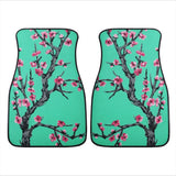 Custom Cherry Blossom Floor Mats