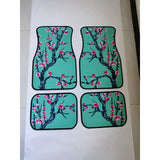 Custom Cherry Blossom Floor Mats