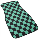 Custom Demon Slayer Tanjiro Haori Checker  Floor Mats